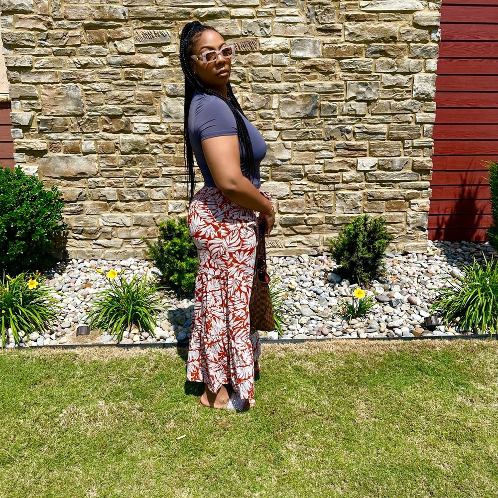 That girl cropped wide leg pants